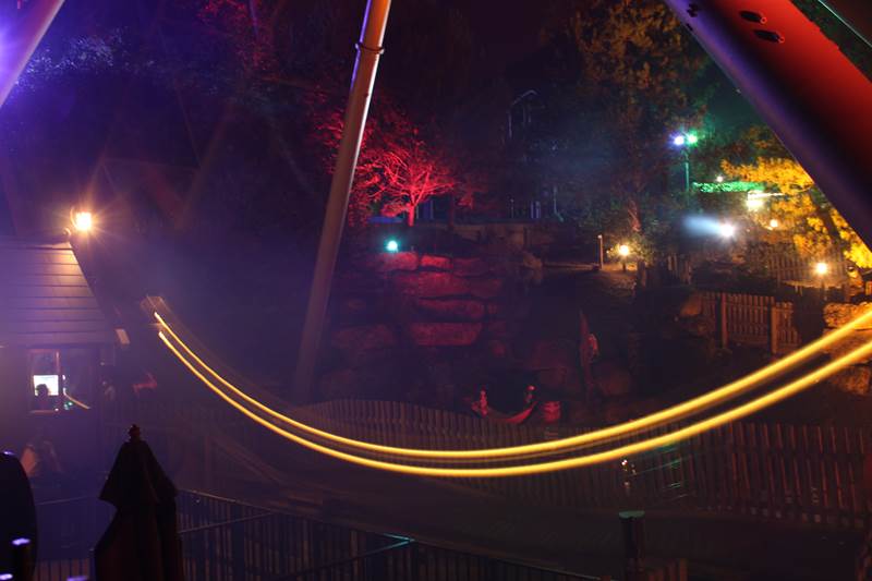 Black Buccaneer Nighttime 09 - Past Rides & Attractions