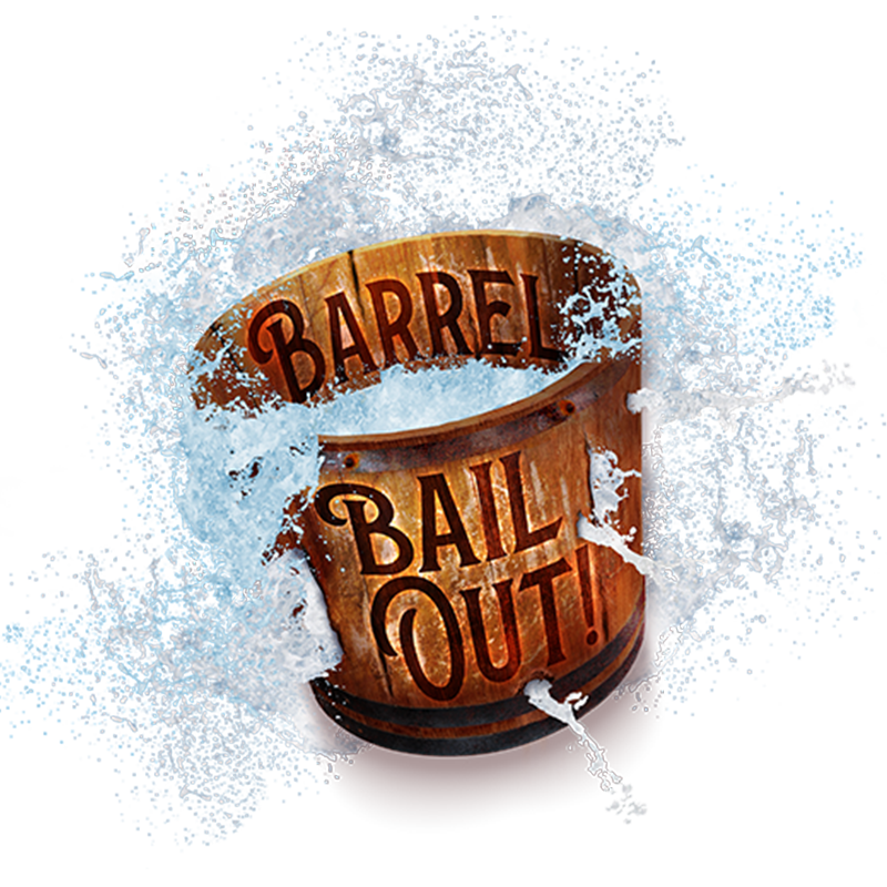 Barrel Bail Out Ride Logo
