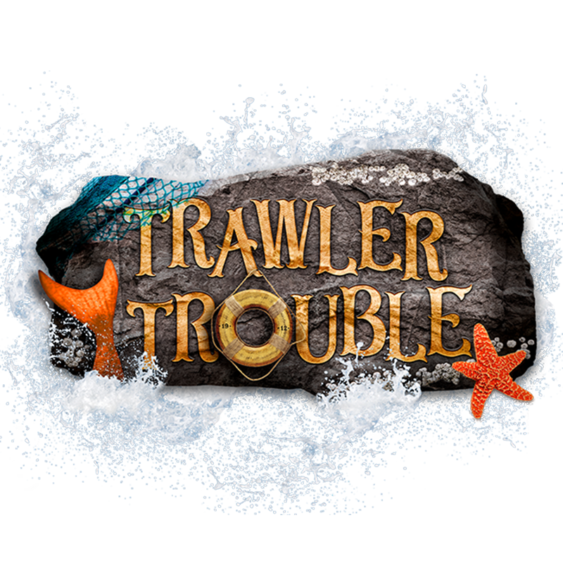 Trawler Trouble Ride Logo