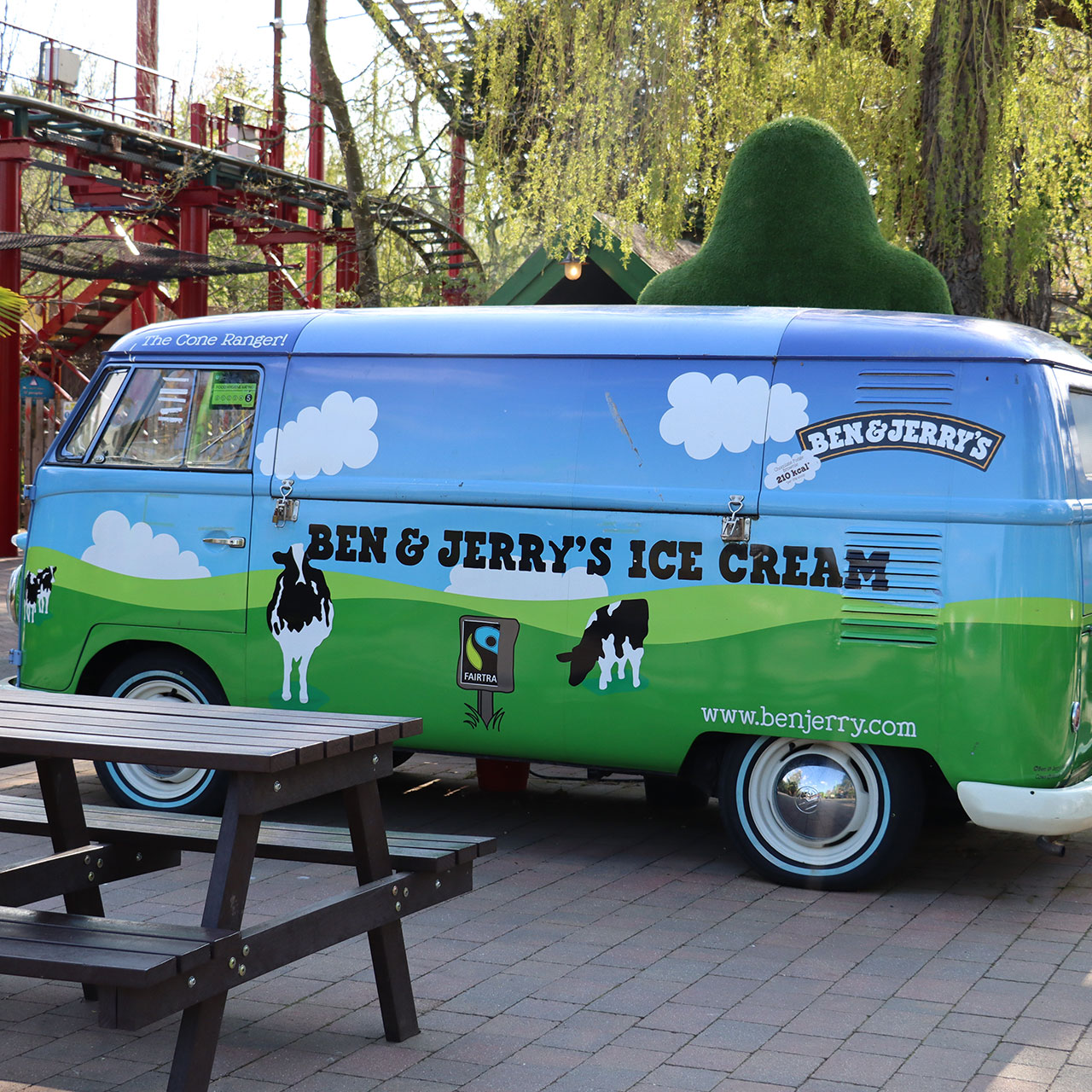 Ben & Jerry's Cone Ranger • Rainforest • Chessington Buzz